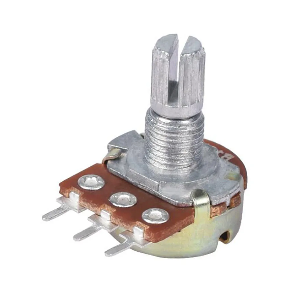 High Potentiometers Guitar Volume Amp Replacement B10K Tone Control Knurled Split Shaft Fits Most Control Knobs
High Potentiometers Guitar Volume Amp Replacement B10K Tone Control Knurled Split Shaft Fits Most Control Knobs
