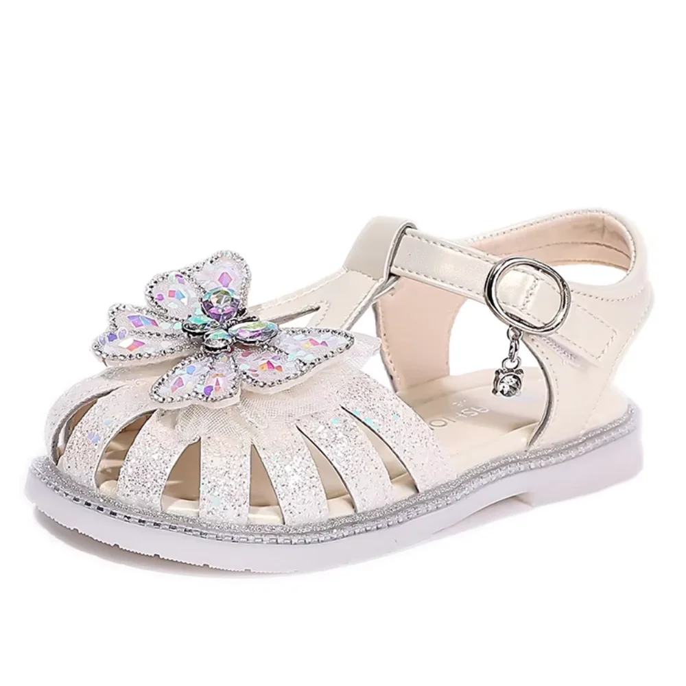 Girls Rhinestone Butterfly Princess Sandals Kids Glitter Buckle Strap Anti-collision Non-slip Soft Sole Summer Party Shoes
Girls Rhinestone Butterfly Princess Sandals Kids Glitter Buckle Strap Anti-collision Non-slip Soft Sole Summer Party Shoes