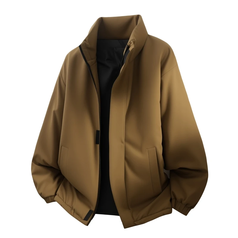 Ins Thiened Loose Fit Cotton Jaet Stand Collar Men's Autumn Winter New Sle Warm Windproof Bread Cotton Coat Outerwear
Ins Thiened Loose Fit Cotton Jaet Stand Collar Men's Autumn Winter New Sle Warm Windproof Bread Cotton Coat Outerwear
