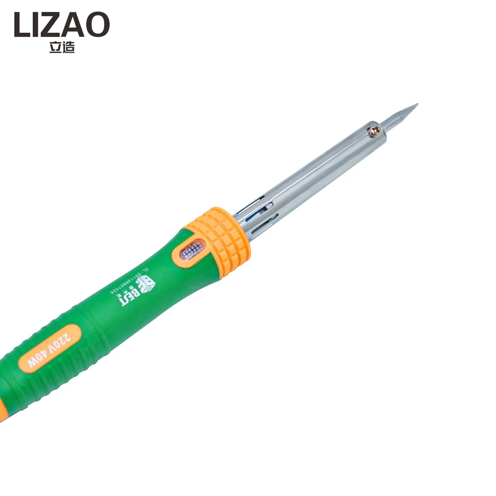 LIZAO BST-813 40W Electric Soldering Iron High Quality Hot Welding Tool Lightweight Soldering Pen for Home Using
LIZAO BST-813 40W Electric Soldering Iron High Quality Hot Welding Tool Lightweight Soldering Pen for Home Using