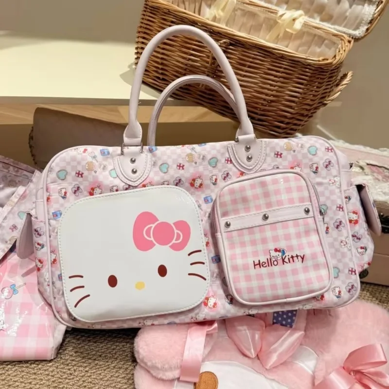 New Hot Hello Kitty Sweetheart Travel Bag Pu Glossy Surface Cute Crossbody Bag Large Capacity And Convenient Kids Birthday Gifts
New Hot Hello Kitty Sweetheart Travel Bag Pu Glossy Surface Cute Crossbody Bag Large Capacity And Convenient Kids Birthday Gifts
