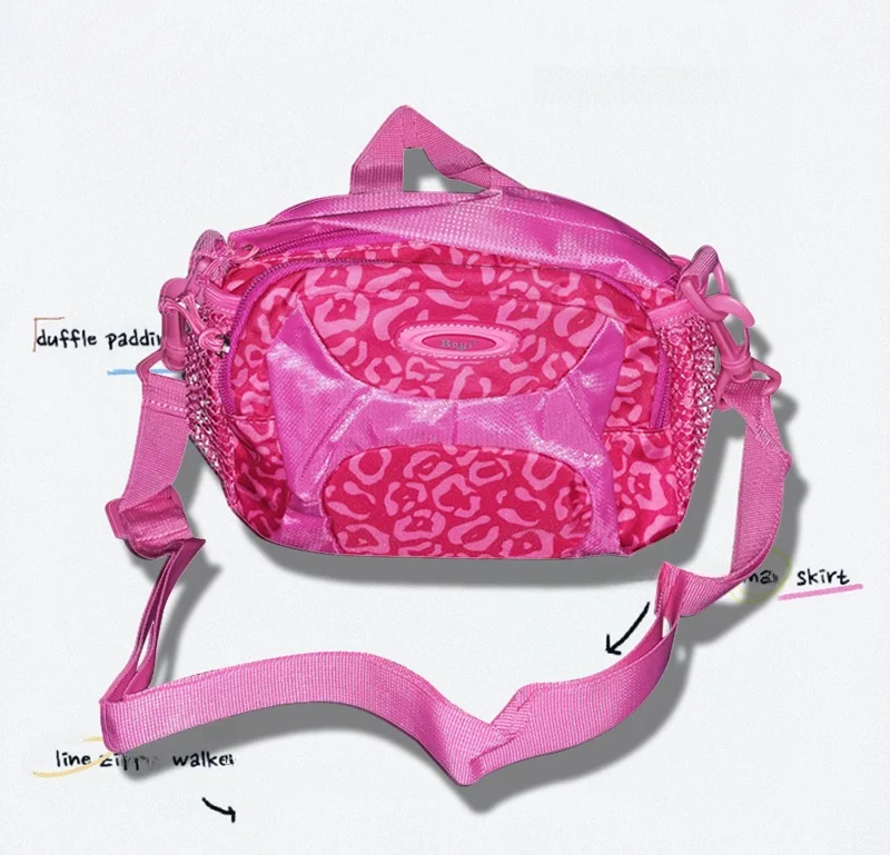 Y2K Cool Girl Leopard Print Skateboard Dancing Single Shoulder Chest Waist Bag Switch Crossbody Bag Sweet Cool Style Unisex
Y2K Cool Girl Leopard Print Skateboard Dancing Single Shoulder Chest Waist Bag Switch Crossbody Bag Sweet Cool Style Unisex