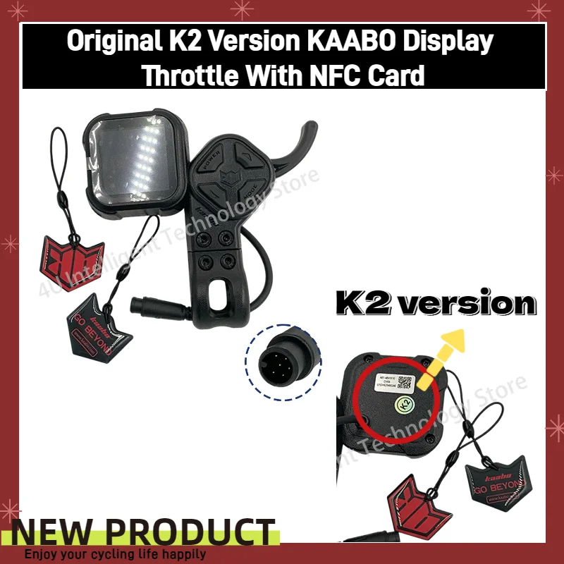 NFC-дисплей K2 для электрического скутера KAABO WOLF MANTIS Версия K2, совместимая с дроссельной заслонкой mantis 8 Lite 10 Lite с картой NFC
NFC-дисплей K2 для электрического скутера KAABO WOLF MANTIS Версия K2, совместимая с дроссельной заслонкой mantis 8 Lite 10 Lite с картой NFC