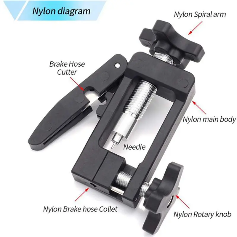 XFDZ 2 in 1 Bike Hydraulic Disc Brake Oil Needle Tools Driver Cable Pliers Olive Connector Insert BH59 BH90 Install Press A
XFDZ 2 in 1 Bike Hydraulic Disc Brake Oil Needle Tools Driver Cable Pliers Olive Connector Insert BH59 BH90 Install Press A