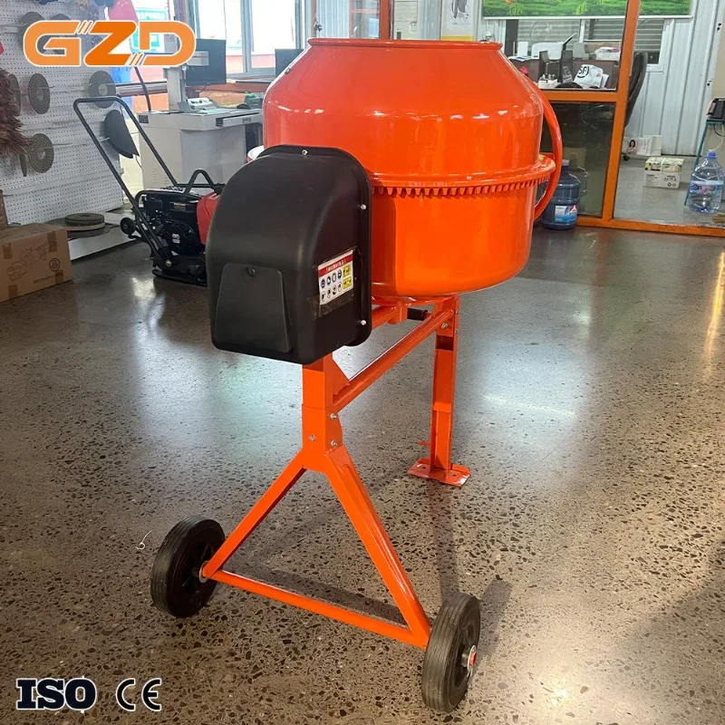 Custom Logo 180L Concrete Mixer Portable 180 Liters Petrol Cement Mixing Drum with Wheels
Custom Logo 180L Concrete Mixer Portable 180 Liters Petrol Cement Mixing Drum with Wheels