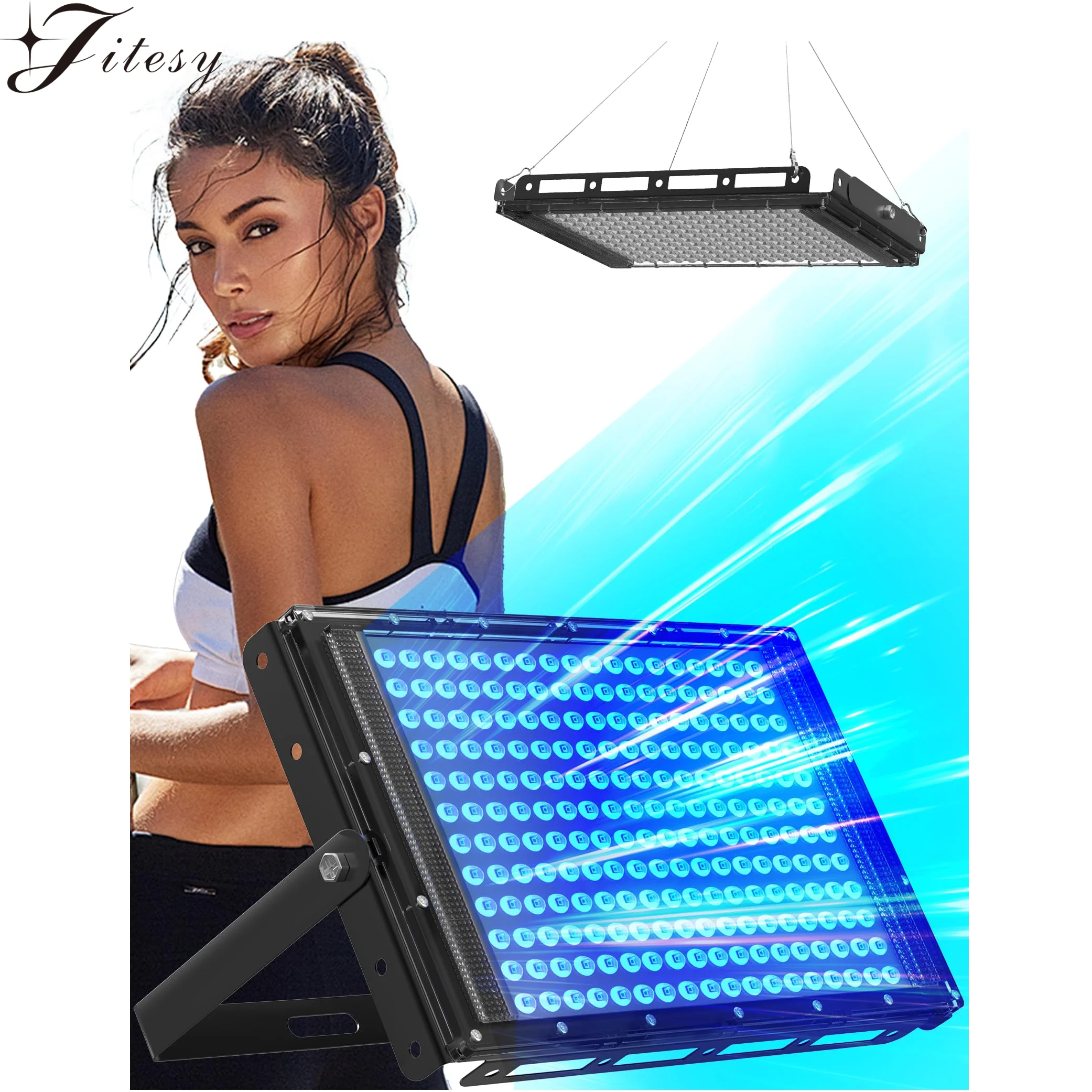 45W UV Tanning Lamp for Body 460nm Wavelength 216PCS Blue Light Lamp Portable Foldable Solarium Tanning Machine Skin Care
45W UV Tanning Lamp for Body 460nm Wavelength 216PCS Blue Light Lamp Portable Foldable Solarium Tanning Machine Skin Care