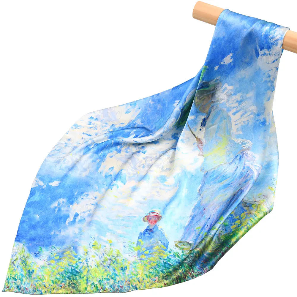 Pure Silk Scarf Women Female Hair Scarf Parasol Big Handkerchief Luxury Natural Silk Square Headband Cat Print Hijab for Women
Pure Silk Scarf Women Female Hair Scarf Parasol Big Handkerchief Luxury Natural Silk Square Headband Cat Print Hijab for Women