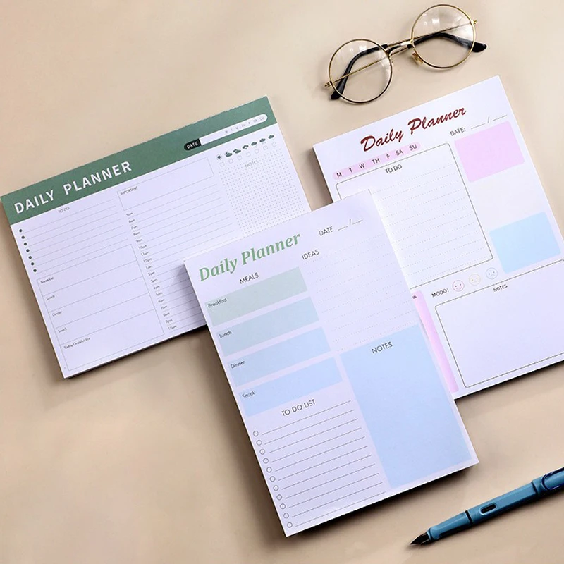 To Do List 120 Pages Tearable Daily Plan Memo Book Efficiency Manual Daily Plan Book Time Memo with Magnetic Magnet
To Do List 120 Pages Tearable Daily Plan Memo Book Efficiency Manual Daily Plan Book Time Memo with Magnetic Magnet