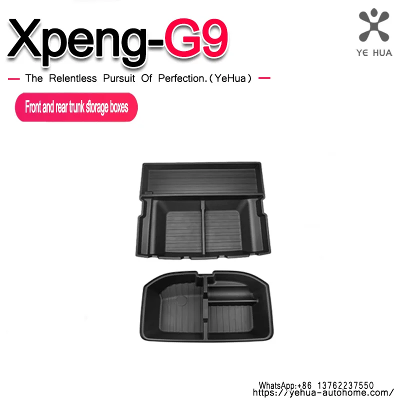 For Xiaopeng G9 23-25 Front Trunk Storage ABS Waterproof Rear Trunk Organizer Tray Interior Decoration Pad Accessories
For Xiaopeng G9 23-25 Front Trunk Storage ABS Waterproof Rear Trunk Organizer Tray Interior Decoration Pad Accessories
