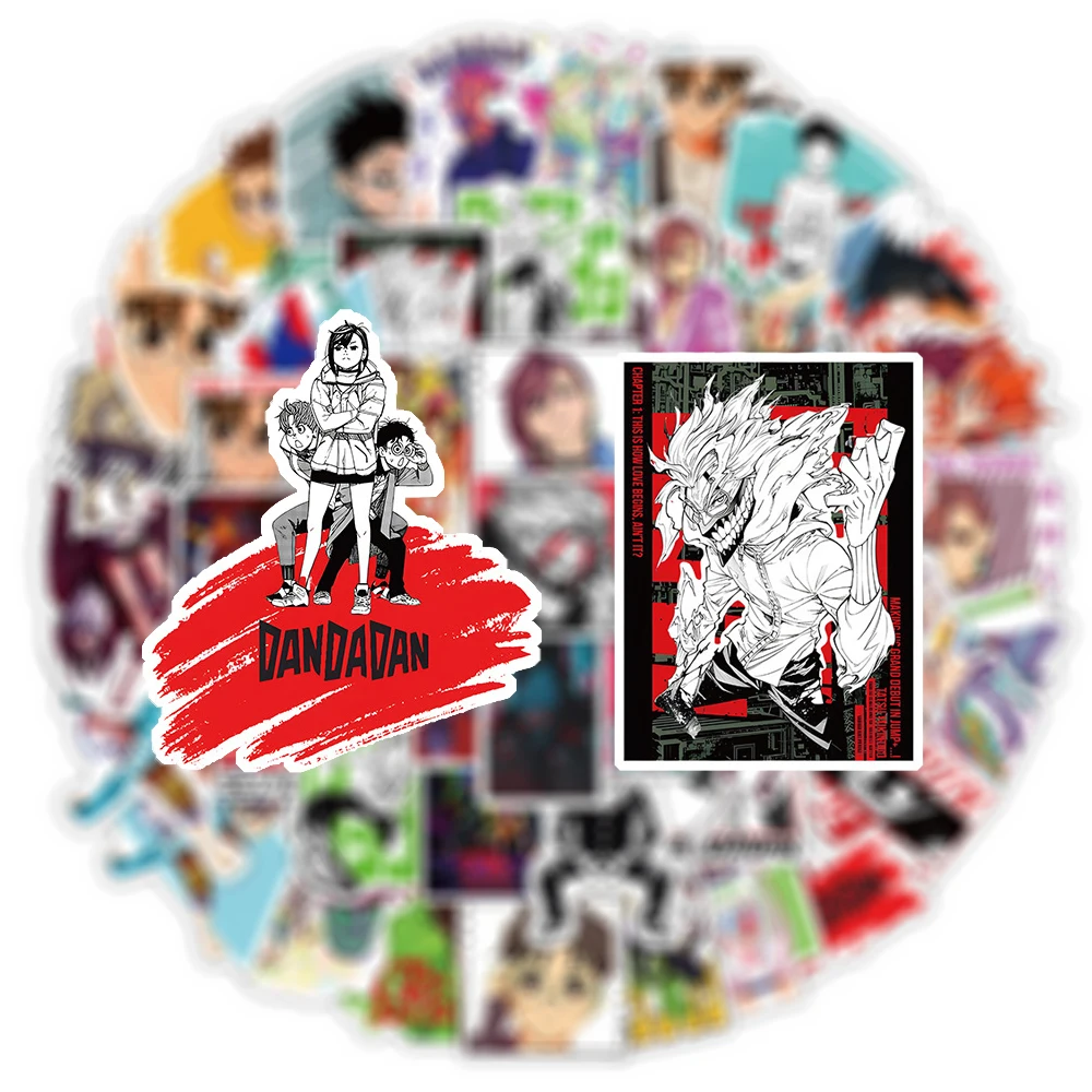 10/30/50pcs Dandadan Anime Momo Ayase Stickers Horror Japanese Manga Decals Skateboard Luggage Phone Cartoon Sticker Decoration
10/30/50pcs Dandadan Anime Momo Ayase Stickers Horror Japanese Manga Decals Skateboard Luggage Phone Cartoon Sticker Decoration