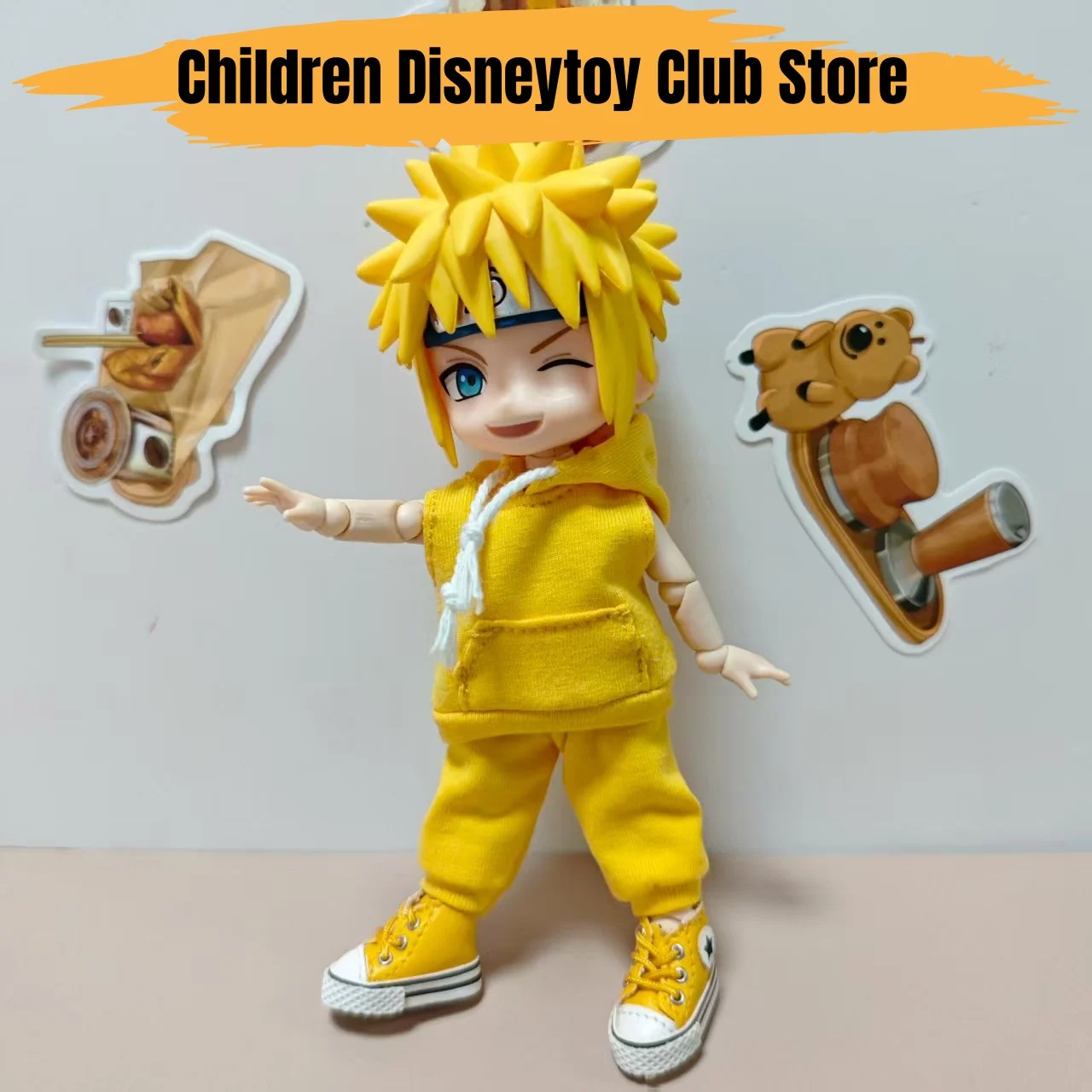 Ob11 1/12 NARUTO Anime Namikaze Minato BJD Model Doll Action Figure Model Figurine Decoration Toys Yellow Suit Toys
Ob11 1/12 NARUTO Anime Namikaze Minato BJD Model Doll Action Figure Model Figurine Decoration Toys Yellow Suit Toys