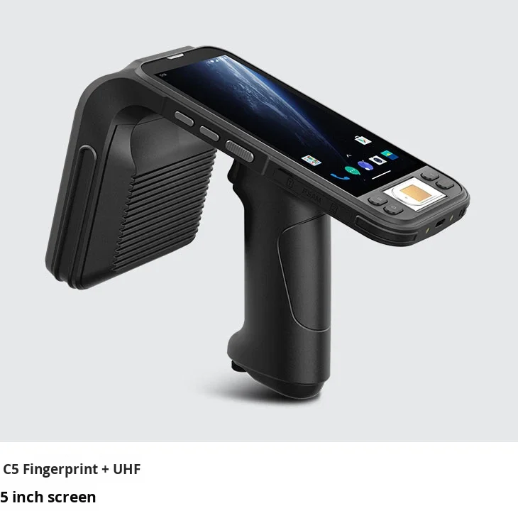 C5 Portable ABS 4G/WiFi Android 11 UHF RFID Handheld Reader Terminal Black Warehouse Retail Logistics Ultra-High Frequency
C5 Portable ABS 4G/WiFi Android 11 UHF RFID Handheld Reader Terminal Black Warehouse Retail Logistics Ultra-High Frequency