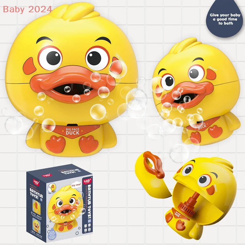 Baby Bath Toys Electric Cartoon Bubble Machine Duck Music Kids Bath Toy Bathtub Automatic Bubble Maker Baby Bathroom Toy For Kid
Baby Bath Toys Electric Cartoon Bubble Machine Duck Music Kids Bath Toy Bathtub Automatic Bubble Maker Baby Bathroom Toy For Kid