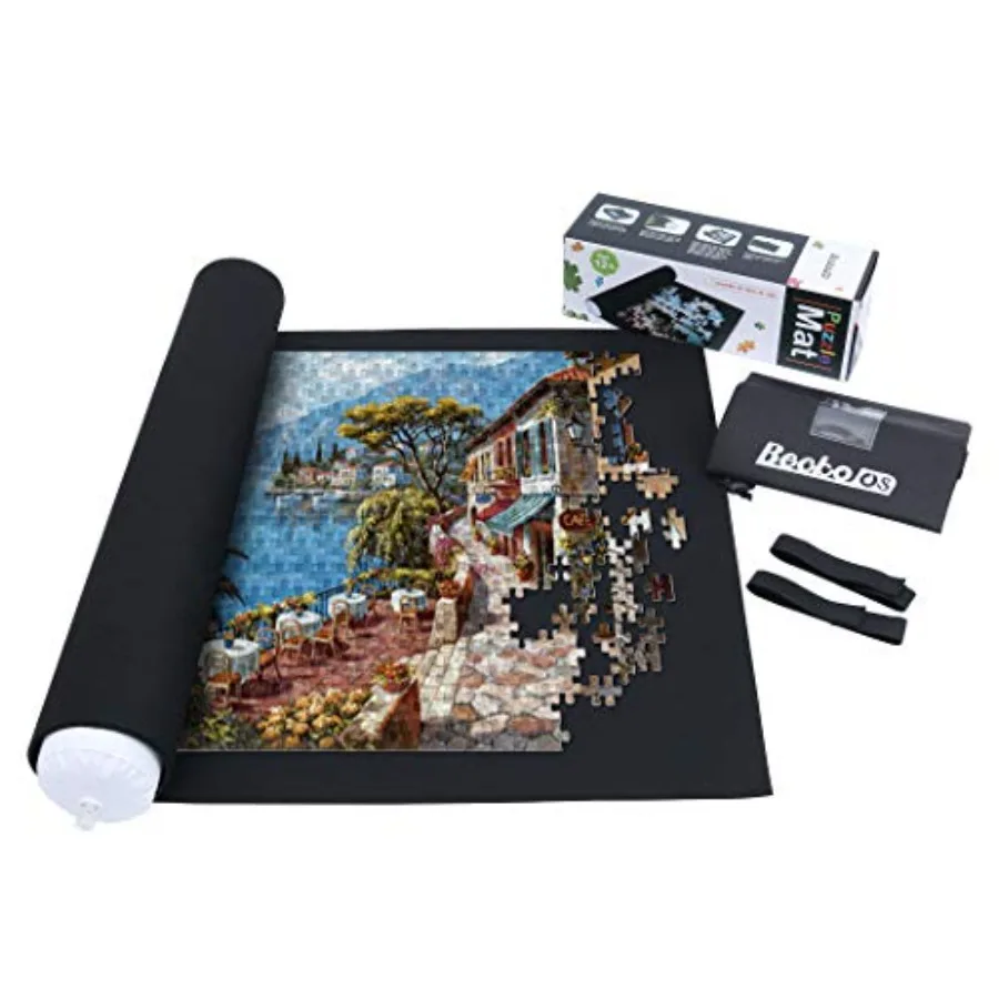Puzzle Mat Roll Up with Drawstring Storage Bag, Felt Rollup Mat for Easy Transport and Storage, Portable Puzzle Board Puzzles S
Puzzle Mat Roll Up with Drawstring Storage Bag, Felt Rollup Mat for Easy Transport and Storage, Portable Puzzle Board Puzzles S