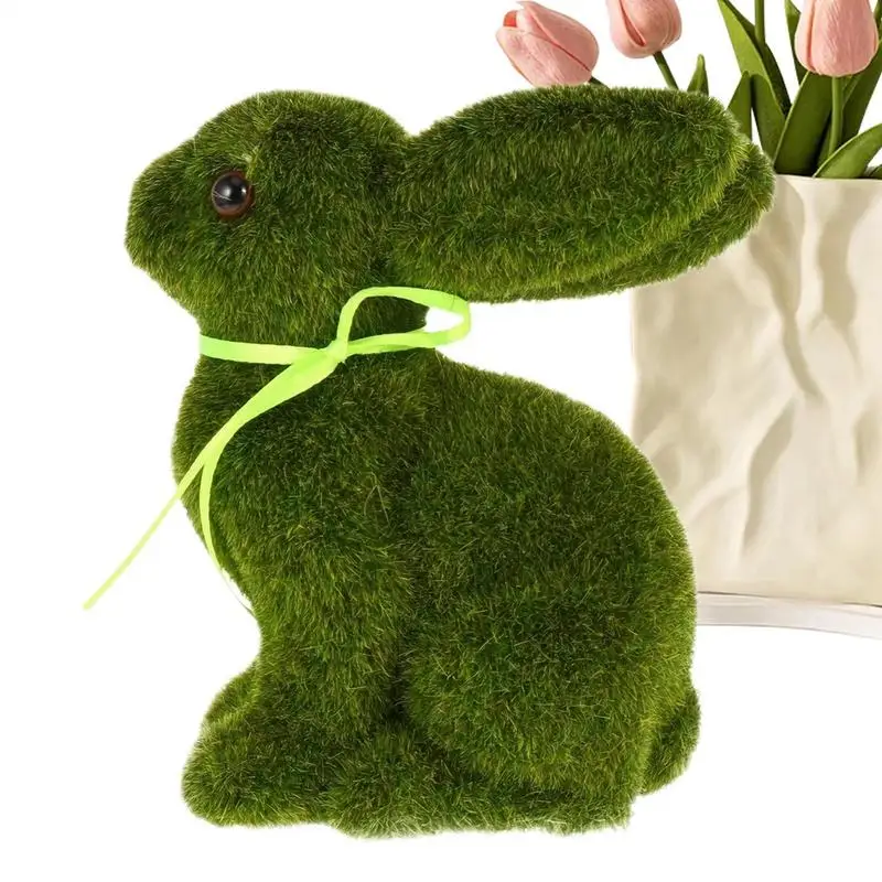 Easter Moss Bunny Statue Artificial Moss Bunny Flocked Animal Sculpture Easter Party Decor Fairy Gardens Bunny ornaments
Easter Moss Bunny Statue Artificial Moss Bunny Flocked Animal Sculpture Easter Party Decor Fairy Gardens Bunny ornaments