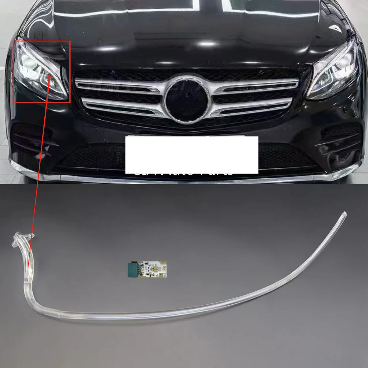 For Mercedes-Benz GLC W253 2016-2019 LOW The Turn Signal Module Is Suitable White Light Car DRL CHIP Angel Eye Ballast Module
For Mercedes-Benz GLC W253 2016-2019 LOW The Turn Signal Module Is Suitable White Light Car DRL CHIP Angel Eye Ballast Module