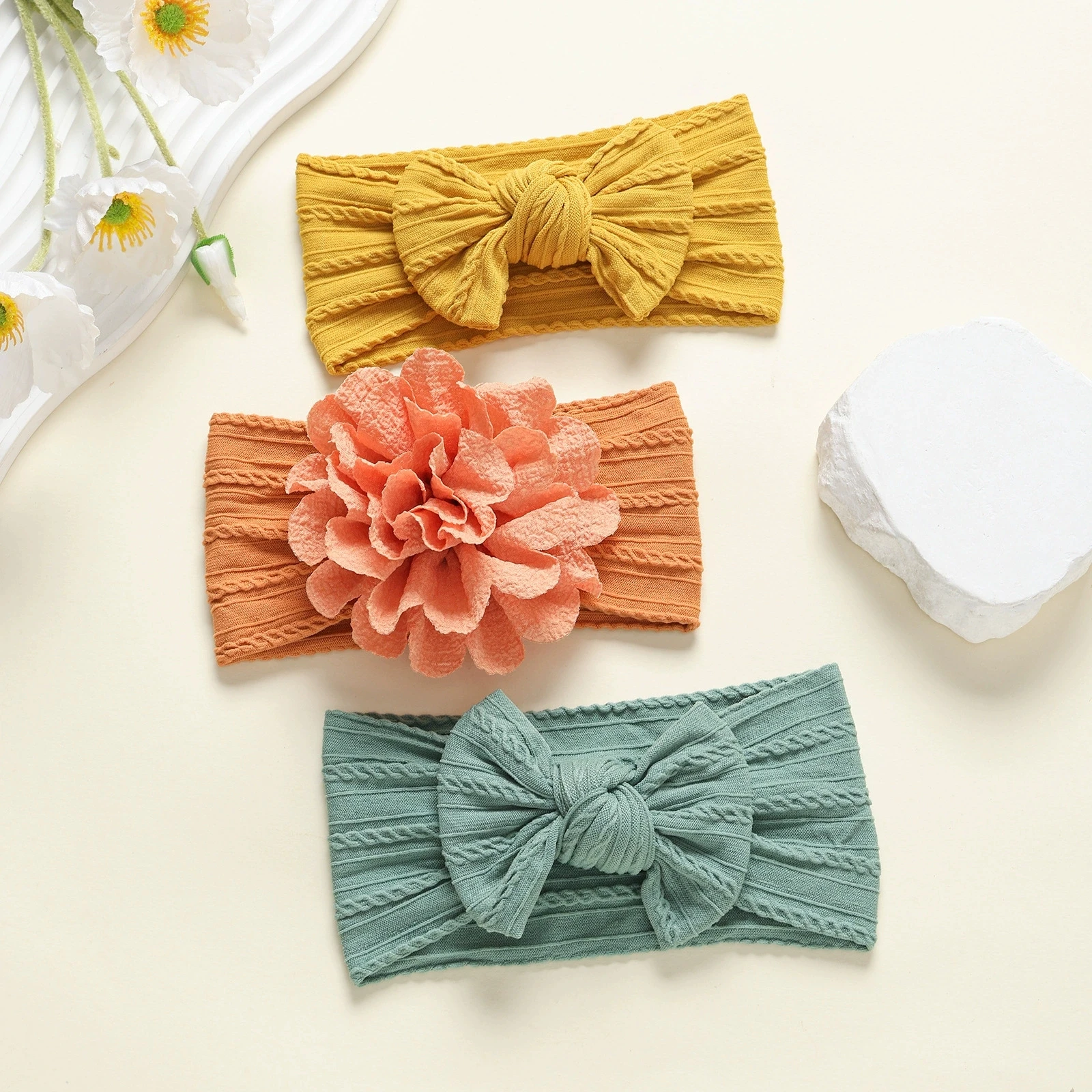 3pcs Nylon Headbands Set for Children Hair Accessories Pink Turban Orange Headwrap Khaki Flower Bandeau Bebe Fille Bow Turbante
3pcs Nylon Headbands Set for Children Hair Accessories Pink Turban Orange Headwrap Khaki Flower Bandeau Bebe Fille Bow Turbante
