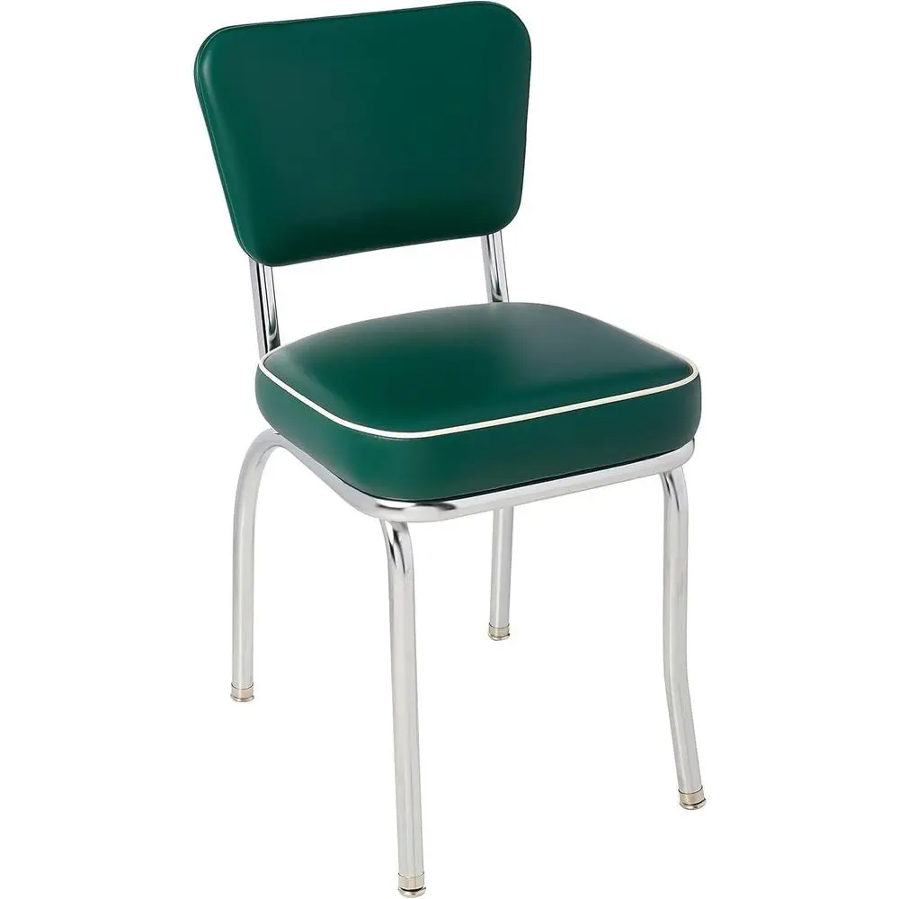 Vintage Green Kitchen Chair with 2 Box Seat Cushion
Vintage Green Kitchen Chair with 2 Box Seat Cushion