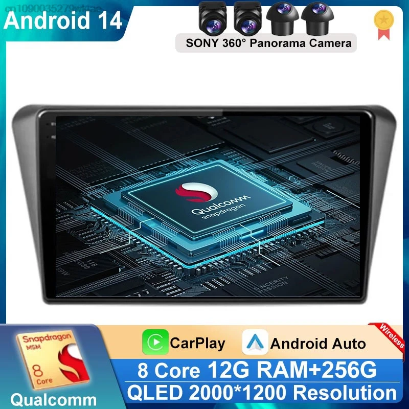 Andoird 14 Car Radio For Peugeot 408 2014 - 2018 Head Unit GPS DSP Multimedia Wireless Carplay Auto DVD BT 4G LTE Video Player
Andoird 14 Car Radio For Peugeot 408 2014 - 2018 Head Unit GPS DSP Multimedia Wireless Carplay Auto DVD BT 4G LTE Video Player