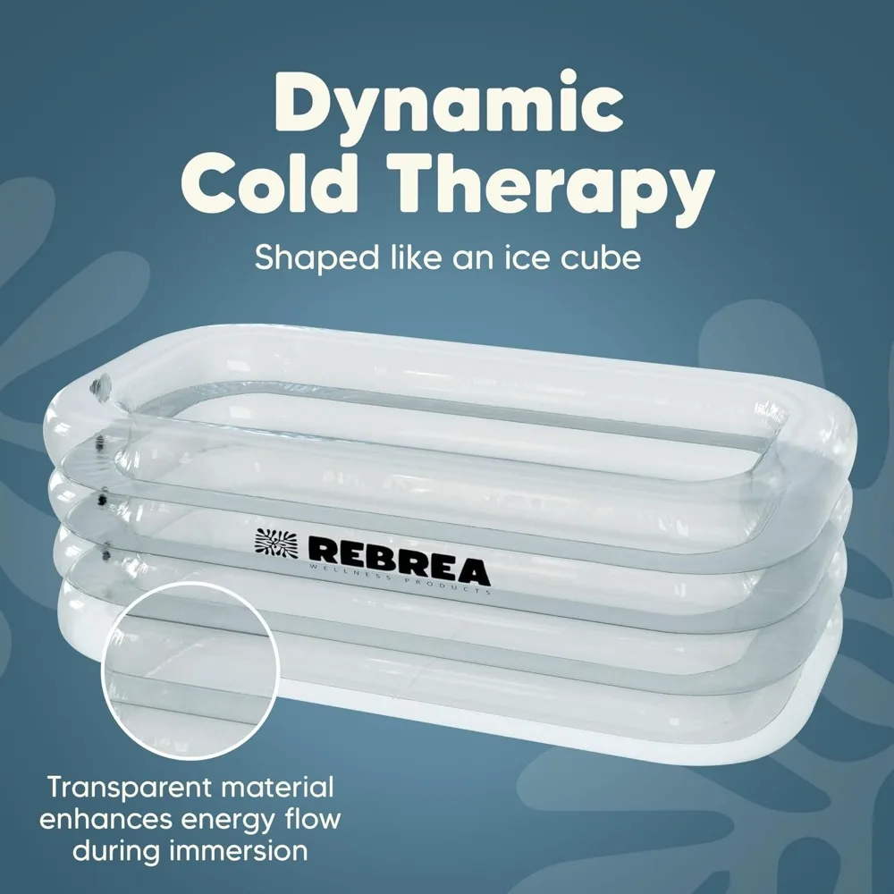 US Shipping Inflatable Ice Bath Tub XL Clear See Through Portable Cold Plunge Tub for Athletes Therapy Indoor Outdoor
US Shipping Inflatable Ice Bath Tub XL Clear See Through Portable Cold Plunge Tub for Athletes Therapy Indoor Outdoor