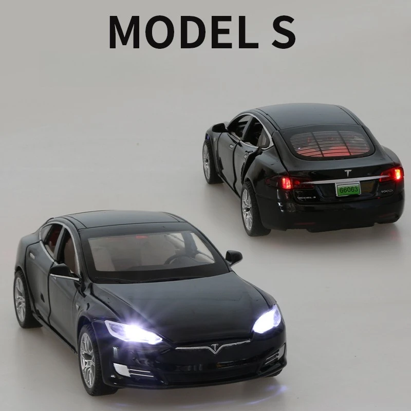 1:32 Model S Alloy Car Model Diecast Metal Toy Sound and Light Children's Toys Collectible Ornament Gift for Children
1:32 Model S Alloy Car Model Diecast Metal Toy Sound and Light Children's Toys Collectible Ornament Gift for Children