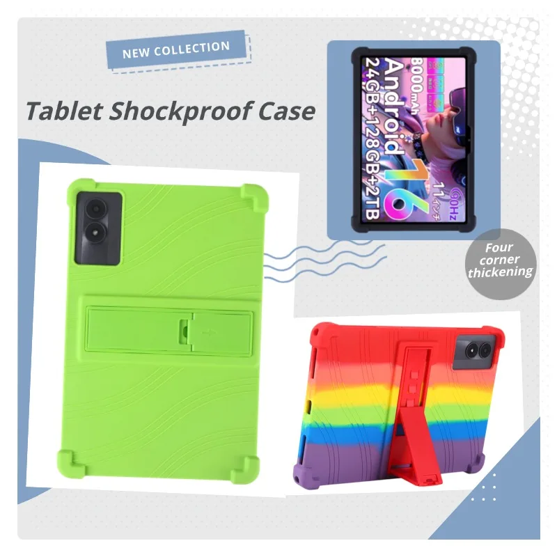 Case for TABWEE T50 Tablet, Soft Silicone Kids Friendly Bumper Adjustable Stand Shockproof Protective Cover
Case for TABWEE T50 Tablet, Soft Silicone Kids Friendly Bumper Adjustable Stand Shockproof Protective Cover