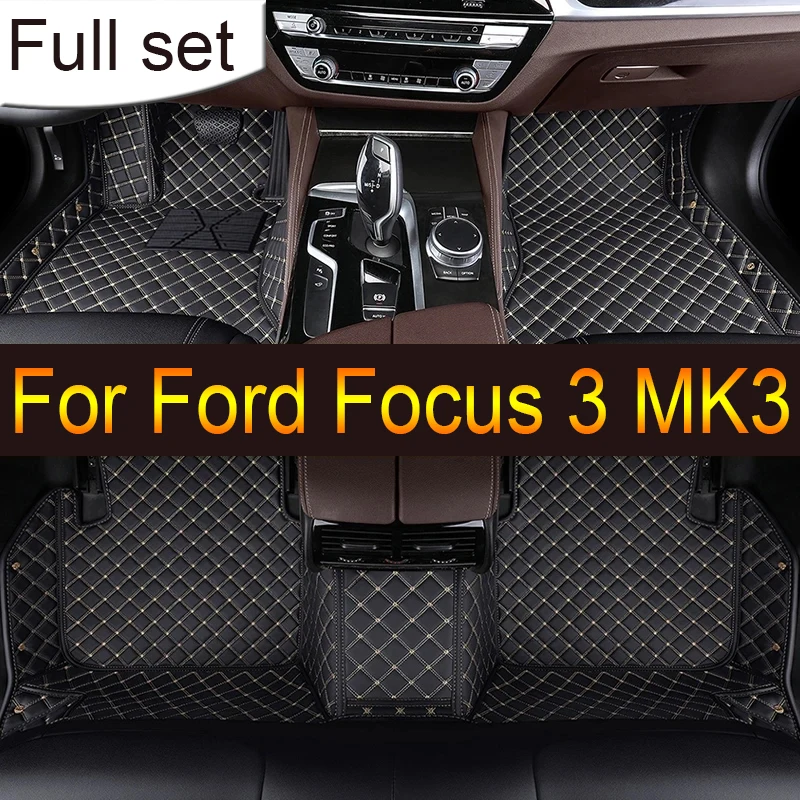 Автомобильные коврики на заказ для Ford Focus 3 MK3 2014 2015 2016 2017, автомобильные роскошные кожаные коврики с полным покрытием для мужчин и женщин
Автомобильные коврики на заказ для Ford Focus 3 MK3 2014 2015 2016 2017, автомобильные роскошные кожаные коврики с полным покрытием для мужчин и женщин
