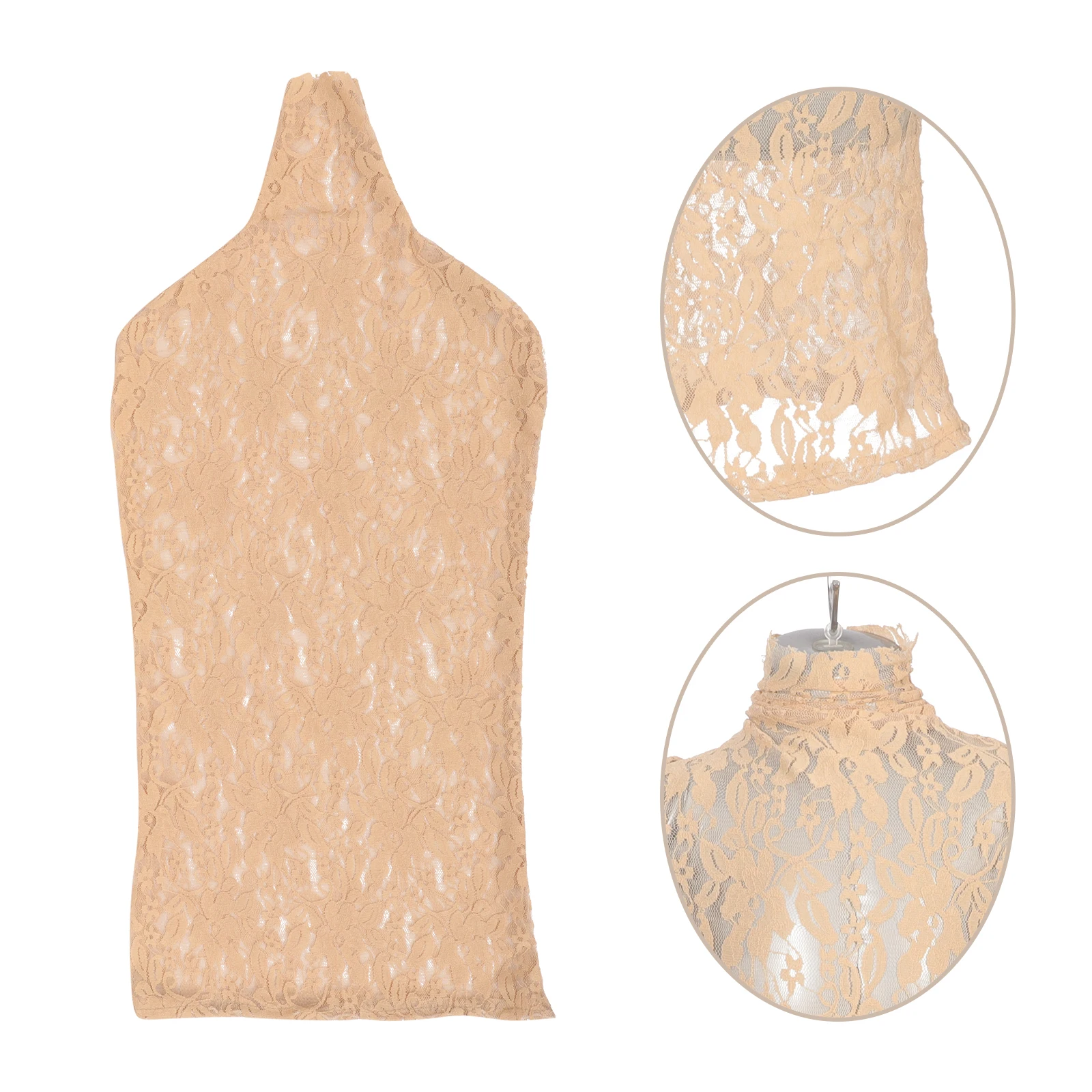 Fake Props Lace Fabric Upper Body Mannequin Dress Form Cover For Clothing Display Female Mannequin Protector Cloth Cover
Fake Props Lace Fabric Upper Body Mannequin Dress Form Cover For Clothing Display Female Mannequin Protector Cloth Cover