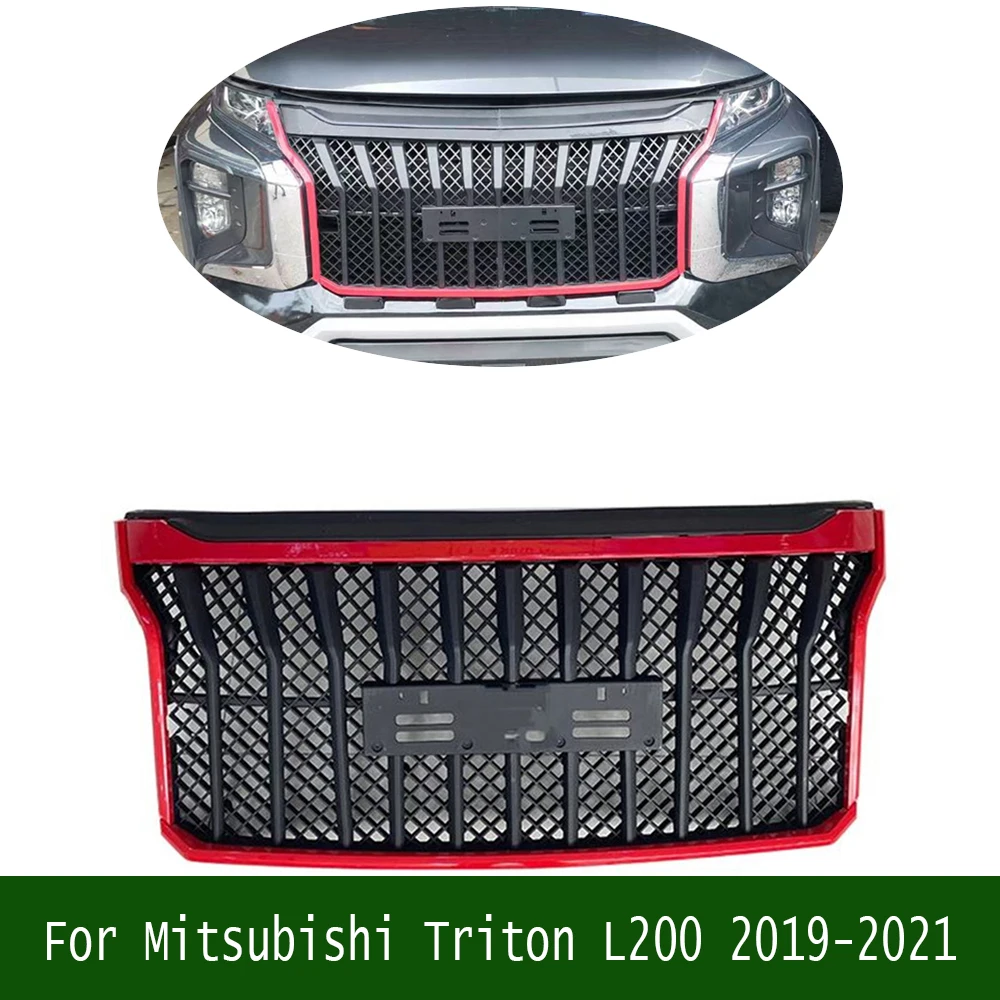 For Mitsubishi Triton L200 2019-2021 Pickup Accessories Modified ABS Grille Car Racing Grills Cover Front Hood Bumper Grill
For Mitsubishi Triton L200 2019-2021 Pickup Accessories Modified ABS Grille Car Racing Grills Cover Front Hood Bumper Grill