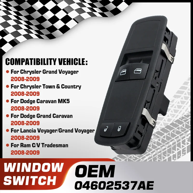 Car Power Window Master Switch Button For Chrysler Grand Voyager Chrysler Town & Country MK5 Dodge Caravan Dodge Grand Caravan
Car Power Window Master Switch Button For Chrysler Grand Voyager Chrysler Town & Country MK5 Dodge Caravan Dodge Grand Caravan