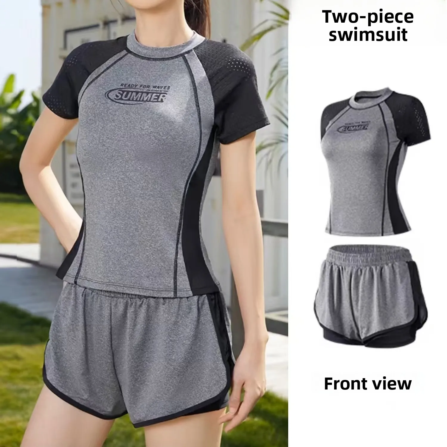 Спортивный купальник женский, раздельный, для плавания и фитнеса, корректирующий фигуру, быстросохнущий, с чашечками, для пляжа и активного отдыха
Спортивный купальник женский, раздельный, для плавания и фитнеса, корректирующий фигуру, быстросохнущий, с чашечками, для пляжа и активного отдыха