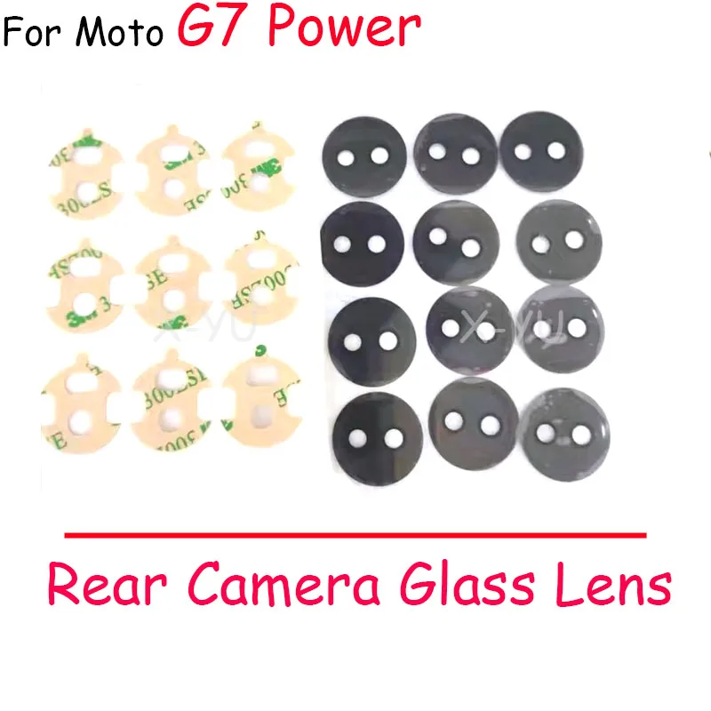 10PCS For Motorola Moto G7 Power Plus Play Back Rear Camera Lens Glass Cover With Adhesive Sticker Repair Parts
10PCS For Motorola Moto G7 Power Plus Play Back Rear Camera Lens Glass Cover With Adhesive Sticker Repair Parts