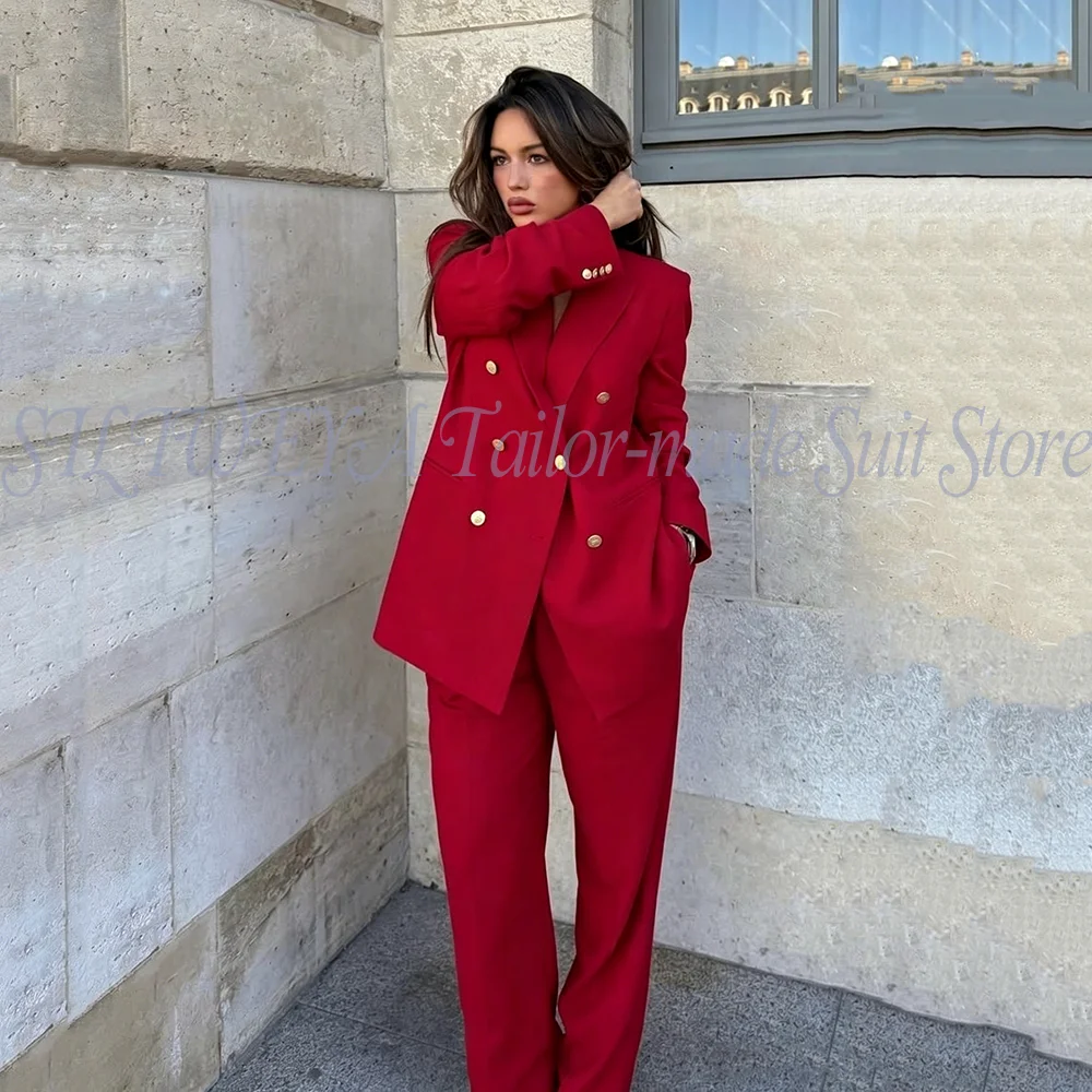 Elegant Pants Suit For Woman Luxury Female Suits 2 Pieces Jacket Pants For Prom Party Formal Banquet High-end Conjuntos De Mujer
Elegant Pants Suit For Woman Luxury Female Suits 2 Pieces Jacket Pants For Prom Party Formal Banquet High-end Conjuntos De Mujer