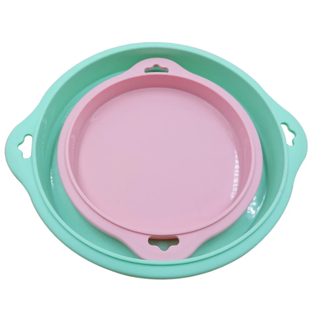 4PC Silicone Cake Mold Round Silicone Cake Tray Thousand Layer Cake Baking Dish Household Cake Baking Mold for Home Store (Green
4PC Silicone Cake Mold Round Silicone Cake Tray Thousand Layer Cake Baking Dish Household Cake Baking Mold for Home Store (Green