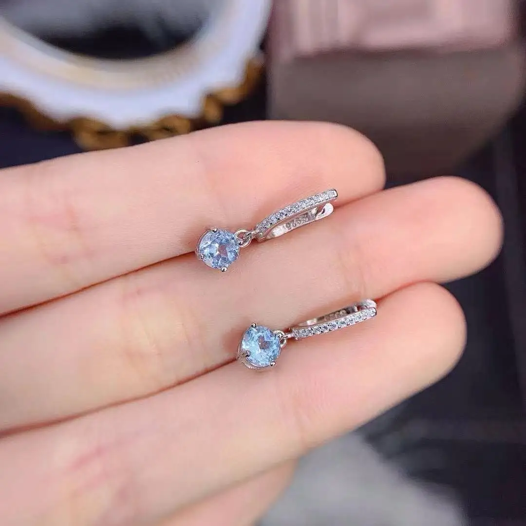 The Best Gift for Your loved Girl 925 Sterling Silver Fashion Natural Aquamarine Ring For Women Wedding Ring
The Best Gift for Your loved Girl 925 Sterling Silver Fashion Natural Aquamarine Ring For Women Wedding Ring