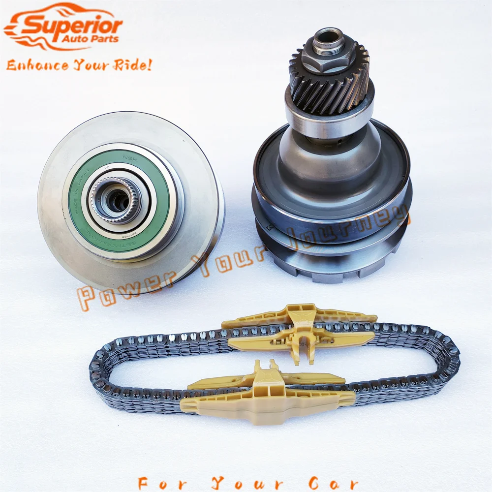 JF018E JF018 Набор цепей шкива автоматической коробки передач CVT для звездочки цилиндра давления Nissan в сборе
JF018E JF018 Набор цепей шкива автоматической коробки передач CVT для звездочки цилиндра давления Nissan в сборе