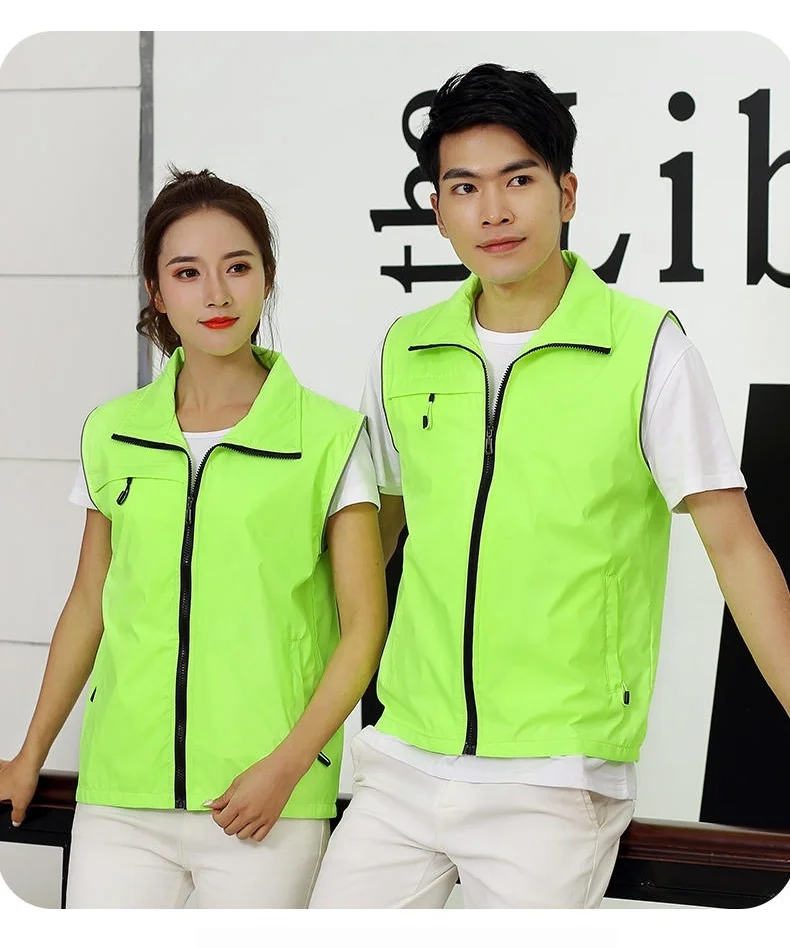 Seven solid-color composite mesh Three-pocket vest Outdoor Training institution team workwear clothes custom logo printing
Seven solid-color composite mesh Three-pocket vest Outdoor Training institution team workwear clothes custom logo printing
