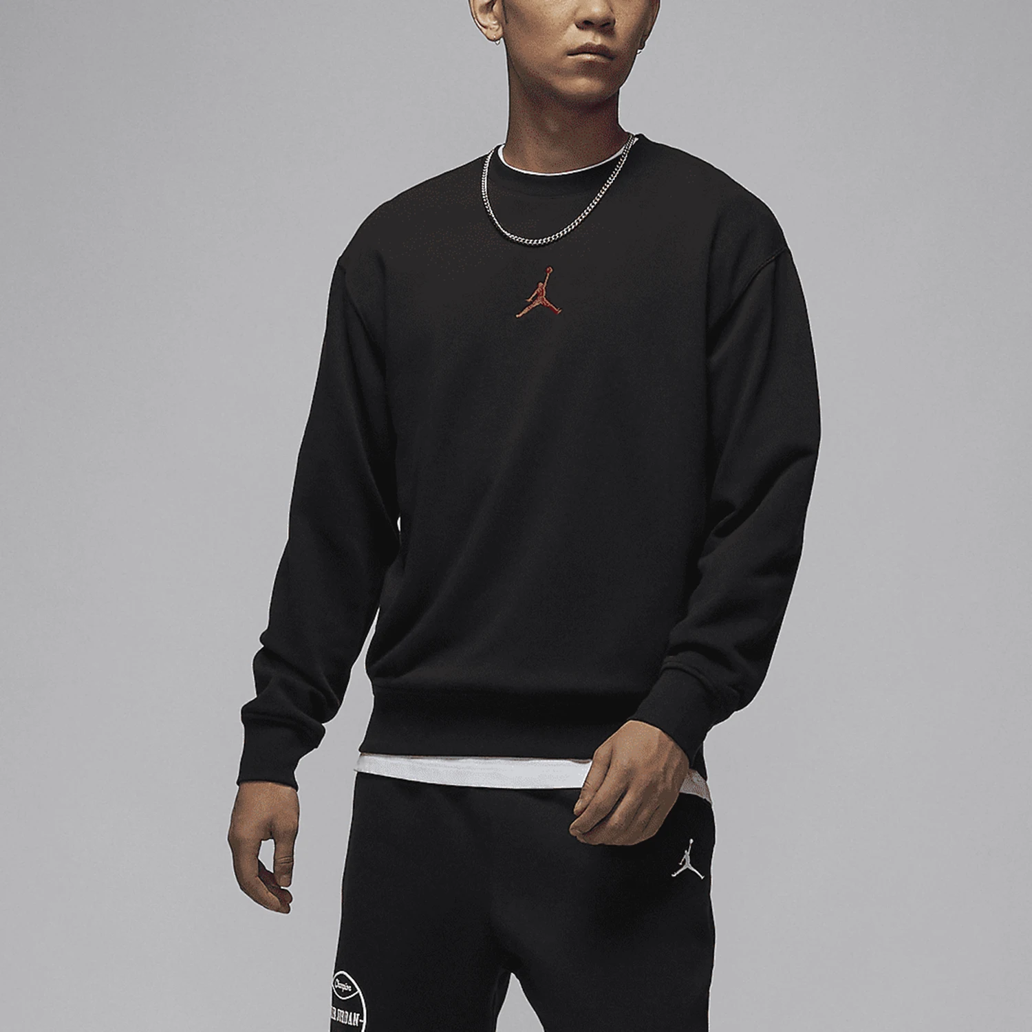 Оригинальная мужская толстовка Nike JORDAN с круглым вырезом и нашивкой, мягкая спортивная толстовка HV1750-010
Оригинальная мужская толстовка Nike JORDAN с круглым вырезом и нашивкой, мягкая спортивная толстовка HV1750-010