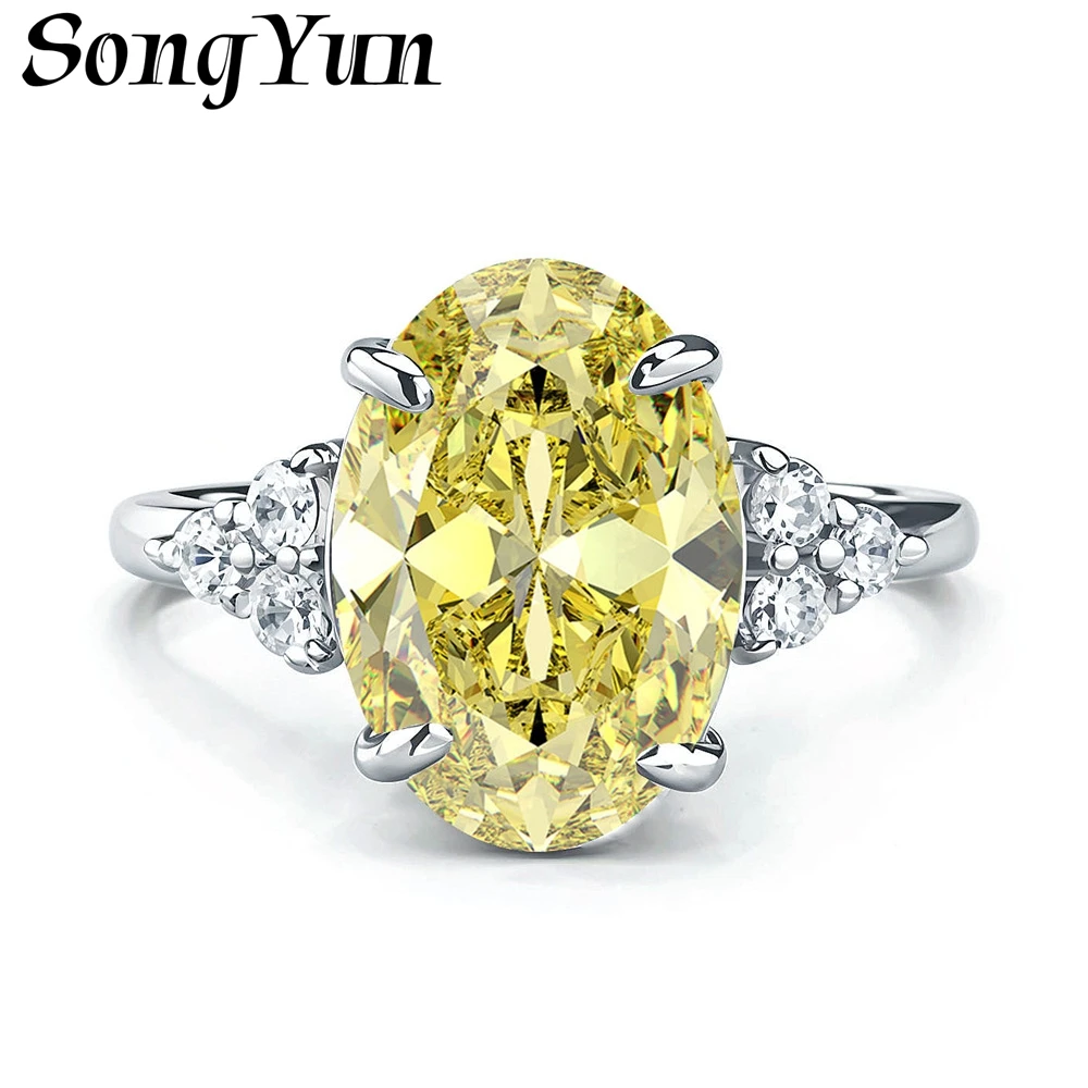 SongYun Jewelry 925 Sterling Silver Ring HCD Diamond 5A CZ Gemstones Luxury Radiant Fashion 925 Sterling Silver Ring Accessories
SongYun Jewelry 925 Sterling Silver Ring HCD Diamond 5A CZ Gemstones Luxury Radiant Fashion 925 Sterling Silver Ring Accessories