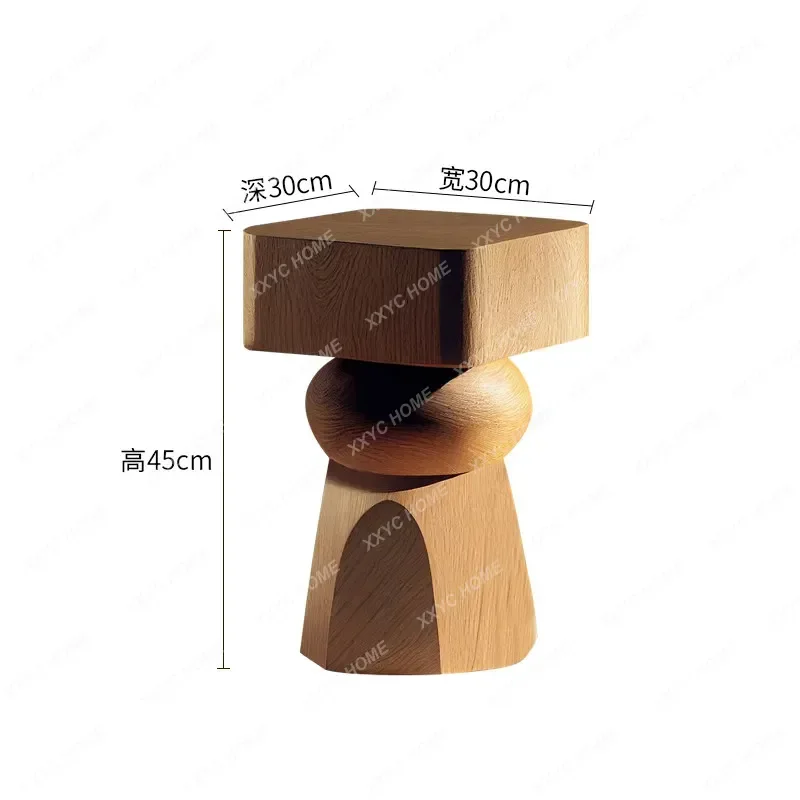 Solid wood edge next to the sofa in the living room square wooden pier small coffee table Bedroom corner table
Solid wood edge next to the sofa in the living room square wooden pier small coffee table Bedroom corner table