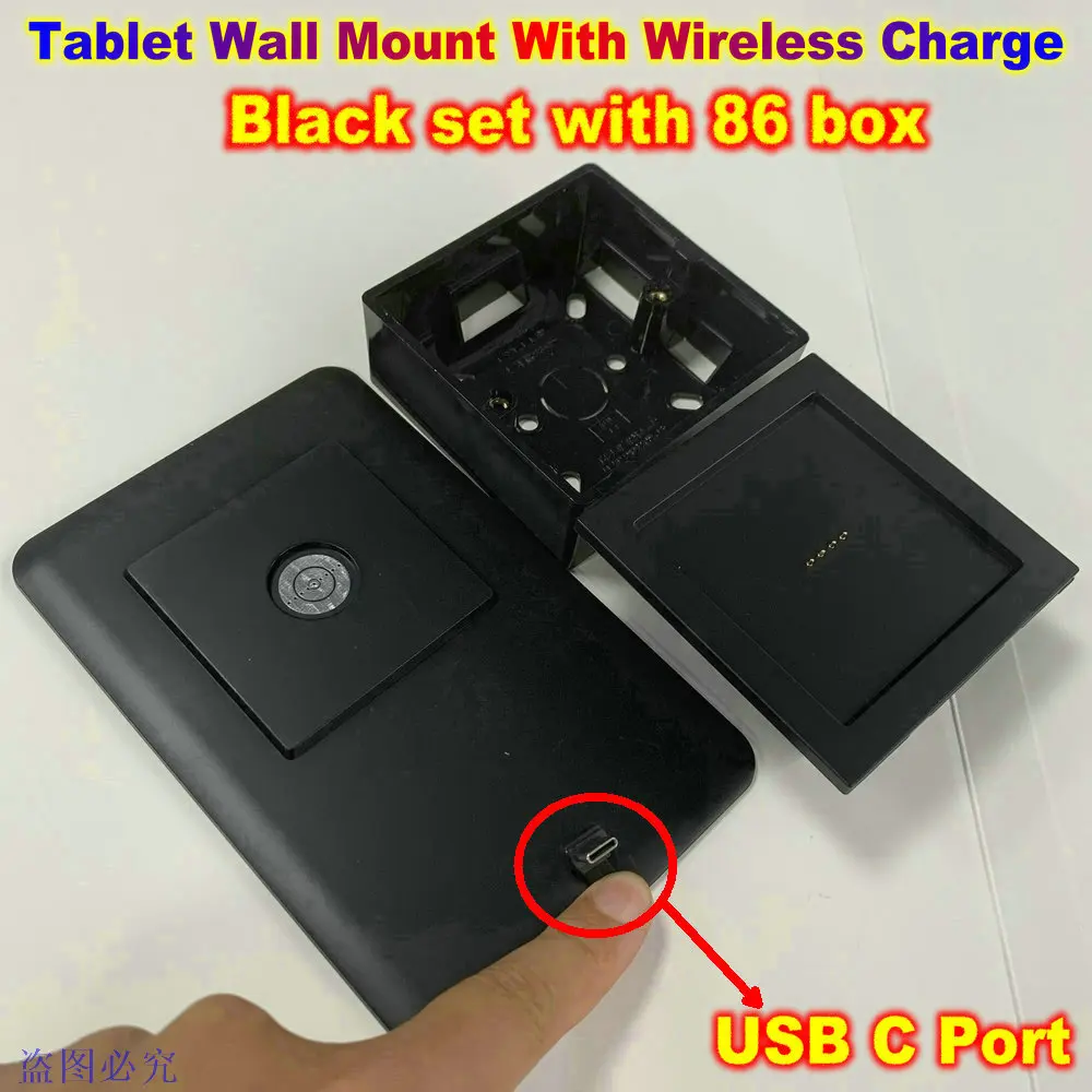 Wall Surface Mounted Wireless Tablet Charger Magnetic Tablet Stand Holder With 86 Box Smart Home Control Panel Socket for iPad
Wall Surface Mounted Wireless Tablet Charger Magnetic Tablet Stand Holder With 86 Box Smart Home Control Panel Socket for iPad