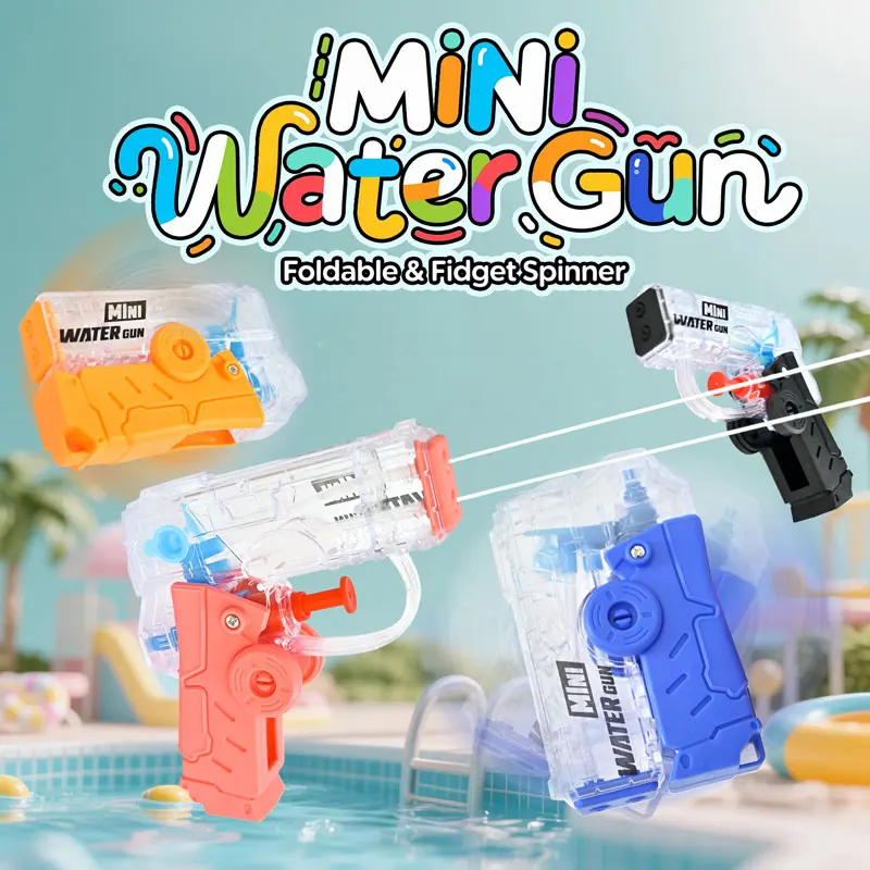 Mini Portable dual-nozzle water gun Foldable Rotating Summer Outdoor Beach Pool Shooting Fun Game Toy For Adult Gift
Mini Portable dual-nozzle water gun Foldable Rotating Summer Outdoor Beach Pool Shooting Fun Game Toy For Adult Gift