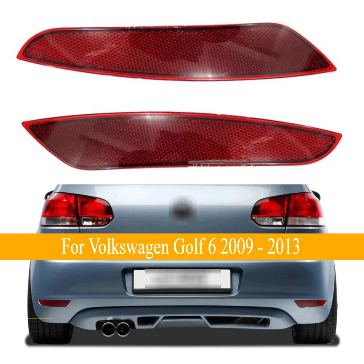 For Volkswagen Golf 6 2009 2010 2011 2012 2013 Car-Styling Rear Light NO Bulbs Car Rear Tail Bumper Reflector Lamps 5KD945106A
For Volkswagen Golf 6 2009 2010 2011 2012 2013 Car-Styling Rear Light NO Bulbs Car Rear Tail Bumper Reflector Lamps 5KD945106A
