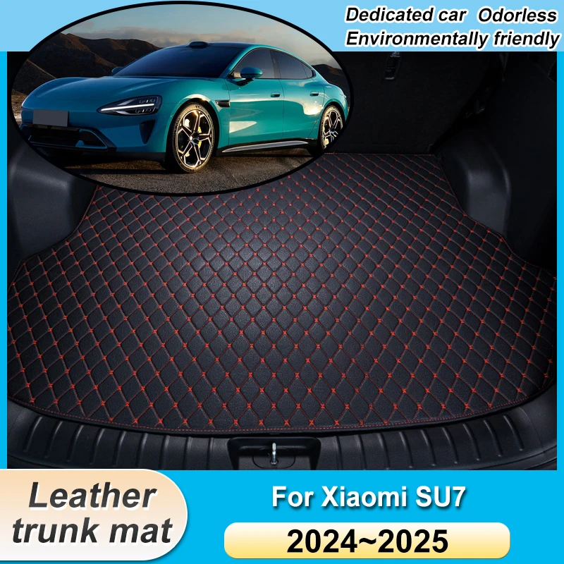 For Xiaomi SU7 2024 2025 Leather Car Rear Trunk Mats Storage Liner Rug Boot Carpet Pad Anti-Slip Protection Interior Accessories
For Xiaomi SU7 2024 2025 Leather Car Rear Trunk Mats Storage Liner Rug Boot Carpet Pad Anti-Slip Protection Interior Accessories