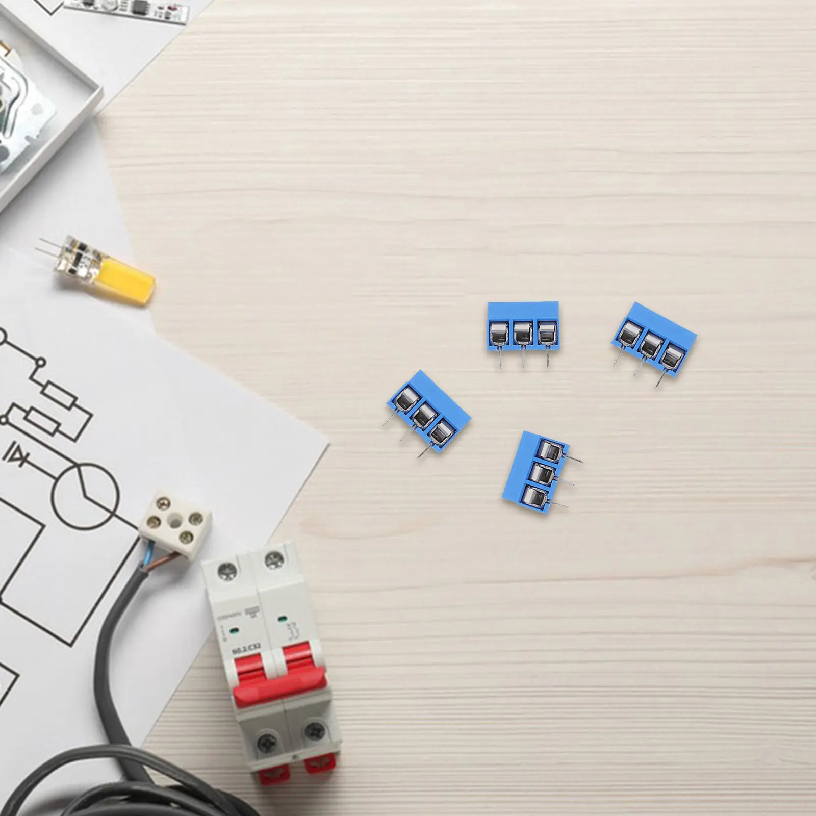 20Pcs Screw Terminal Block Connectors Compact Size Easy Assembly Stable Connection for Pcb Wire Connectors Electronics DIY
20Pcs Screw Terminal Block Connectors Compact Size Easy Assembly Stable Connection for Pcb Wire Connectors Electronics DIY