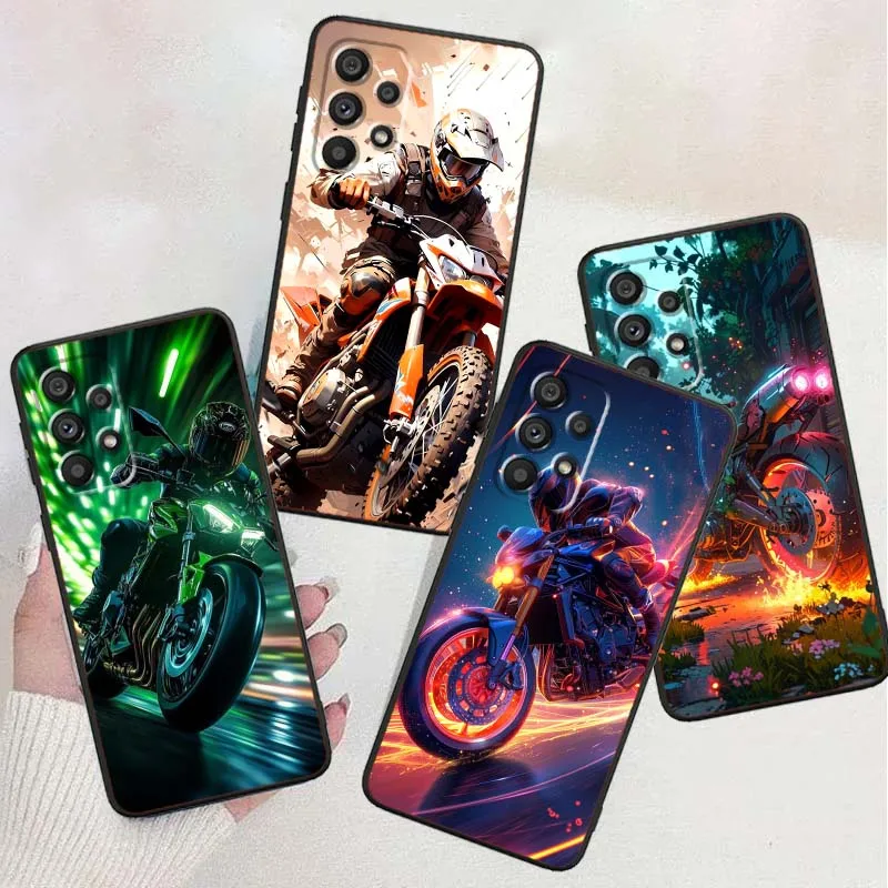 Motorcycle anime cool For Samsung A41 A35 A34 A33 A32 A25 A24 A23 A21s A06 A05 A04 A03 Note 10 20 Ultra 5G Black Cover
Motorcycle anime cool For Samsung A41 A35 A34 A33 A32 A25 A24 A23 A21s A06 A05 A04 A03 Note 10 20 Ultra 5G Black Cover
