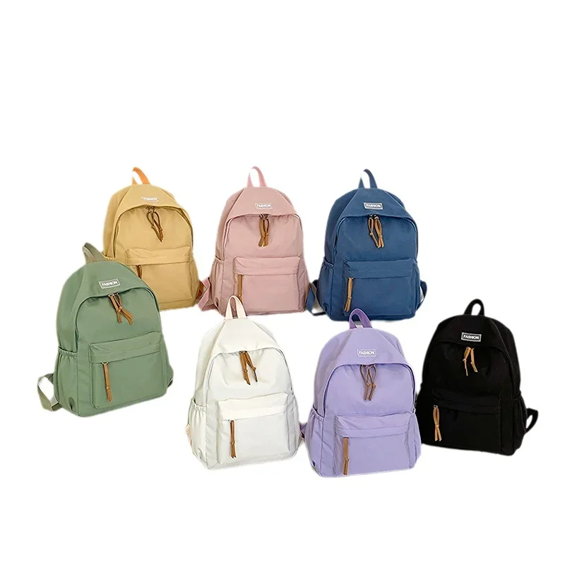 Solid Color Canvas Casual Large Capacity Backpack Suitable for Daily Use Korean School Style Double Shoulder Bag
Solid Color Canvas Casual Large Capacity Backpack Suitable for Daily Use Korean School Style Double Shoulder Bag