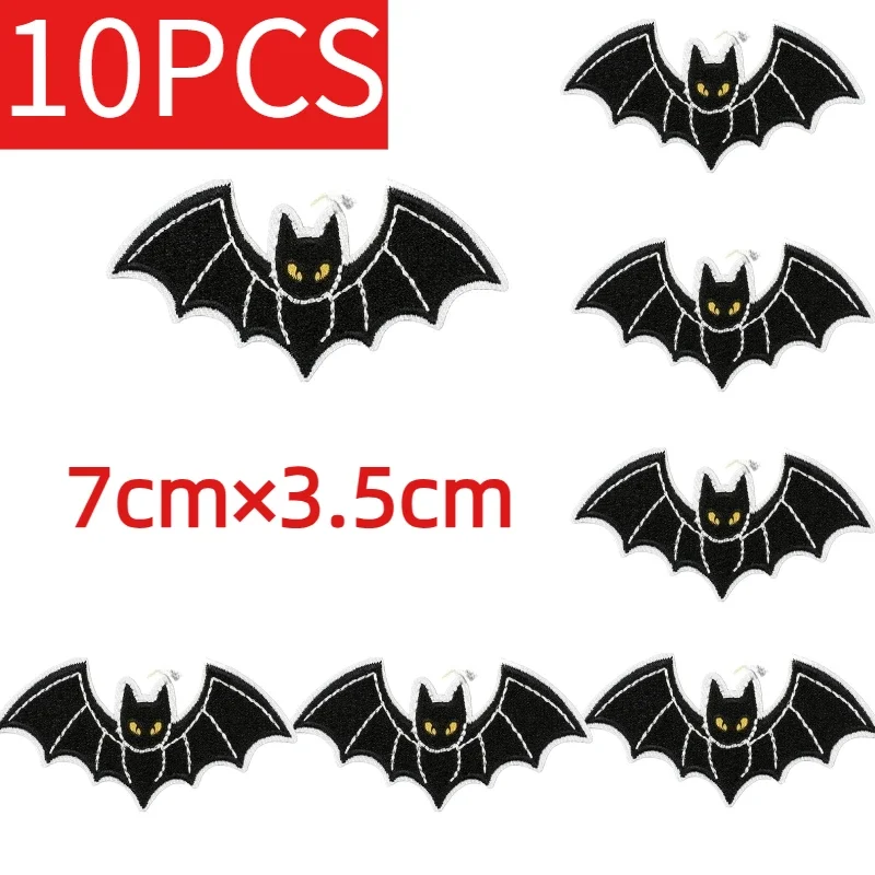 Set of Halloween Themed Ghost Cat Embroidery 10PCS Wholesale Cloth Ironing Horror Castle Lots of Patches Sticker Witch Bat
Set of Halloween Themed Ghost Cat Embroidery 10PCS Wholesale Cloth Ironing Horror Castle Lots of Patches Sticker Witch Bat