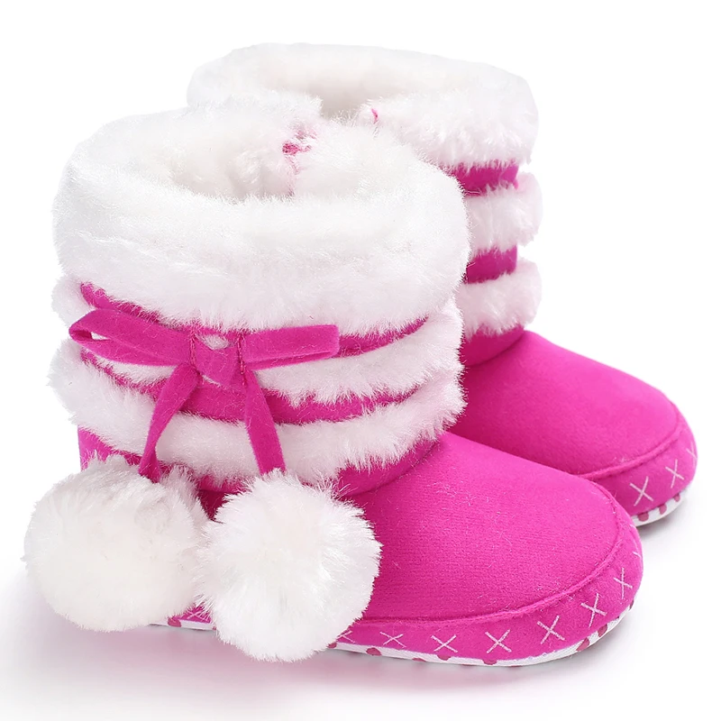 Baby Girl Winter Boots 0-1Y First Walker Cute Ball Cotton Plush Soft Sole Comfortable Newborn
Baby Girl Winter Boots 0-1Y First Walker Cute Ball Cotton Plush Soft Sole Comfortable Newborn