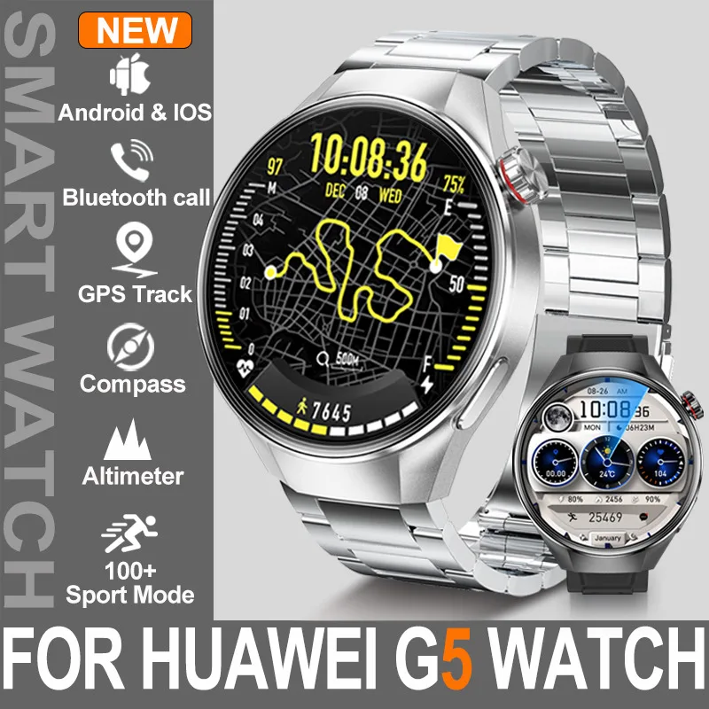 2025 New For HUAWEI GPS Smart Watch Men 1.75 AMOLED Screen Compass Altimeter Heart Rate BT Call Sports Health Tracekr Smartwatch
2025 New For HUAWEI GPS Smart Watch Men 1.75 AMOLED Screen Compass Altimeter Heart Rate BT Call Sports Health Tracekr Smartwatch
